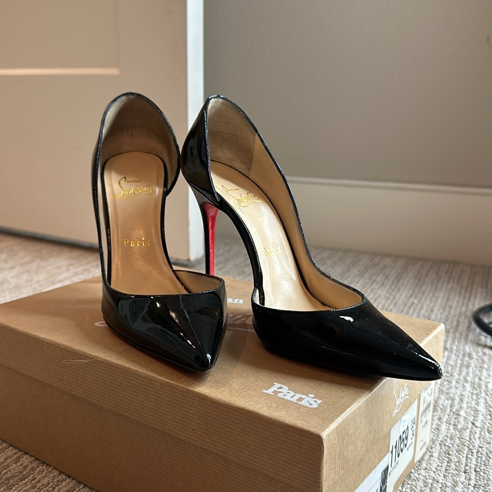Christian louboutin Iriza 100 patent